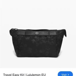 lululemon athletica Black Travel Easy Kit